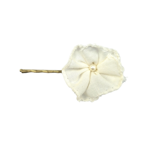HÅRNÅL | Hvid blomst