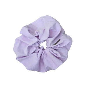 KÆMPE SCRUNCHIE | Lyselilla