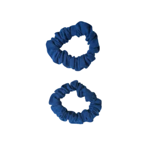 MINI SCRUNCHIES | Blå, 2 stk.