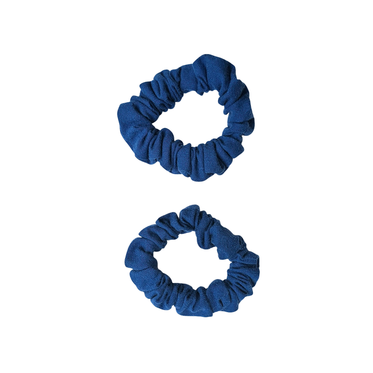 MINI SCRUNCHIES | Blå, 2 stk.