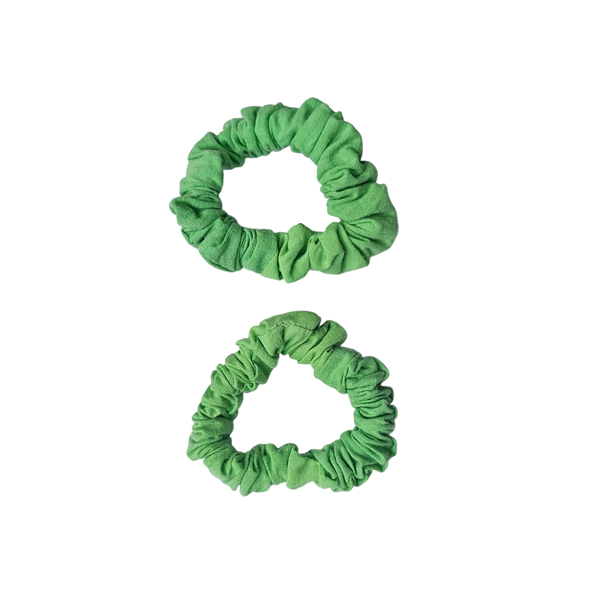 MINI SCRUNCHIES | 2 stk. bladgrøn