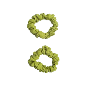 MINI SCRUNCHIES | 2 stk. limegrøn