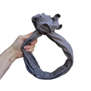 JUMBO WIRE HÅRBÅND | Mørkegrå